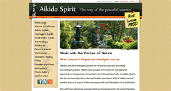 Desktop Screenshot of aikido-spirit.co.uk